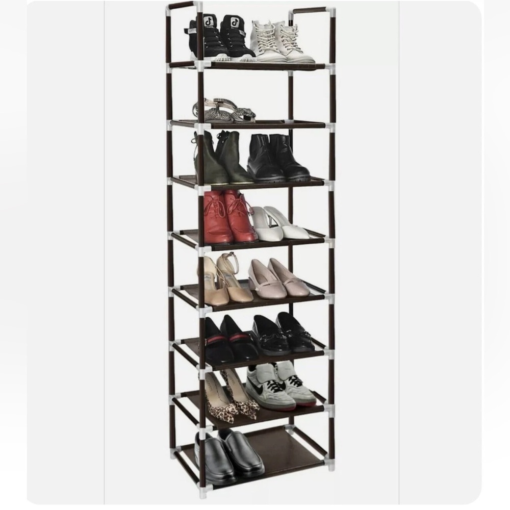 Erone 8-Tier Fabric Shoe Rack